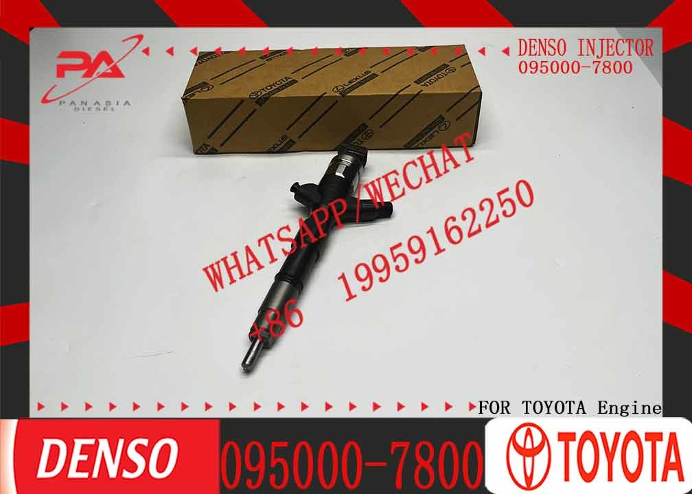 095000-7800 Diesel Engine Injection 09500059319X 23670-30240 Electric Fuel Injector 095000-5931 for Toyota