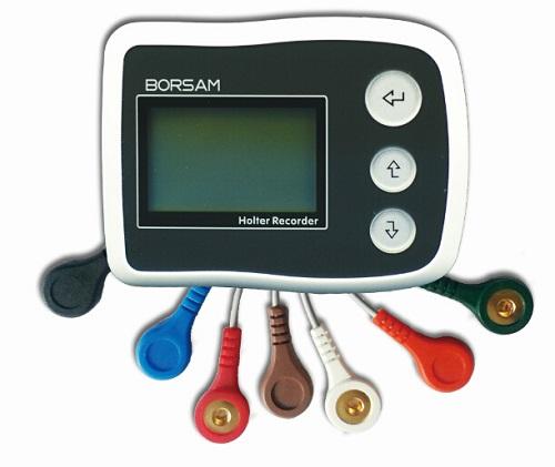 China CE Approved 3 Channels 24-Hour Ambulatory Heart Monitoring Portable ECG Holter factory