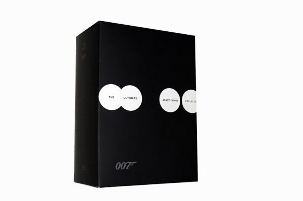 Free DHL Shipping@Classic Blu Ray Movies 007 The Ultimate James Bond Collection