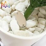 SS304 Oval Pendant Thickness 1MM For DIY Jewelry