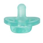 Transparent Baby Born Pacifier , Silicone / PP Breastfeeding Baby Girl Binkies
