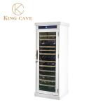50 Bottles 110V 220V Custom Wine Cooler Cabinet Low Noise White Red Black Brown