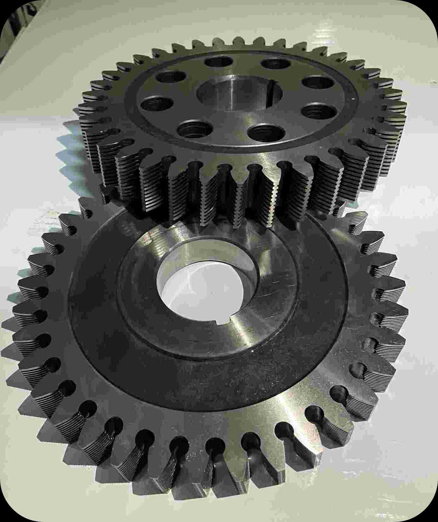 Coated Shaving Module Gear Cutters Tool M0.8 - M14 66mm Thickness