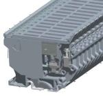 SKJ-4RD Din Rail Connectors PA66 Insulation Material For TH35 And G32 Rail