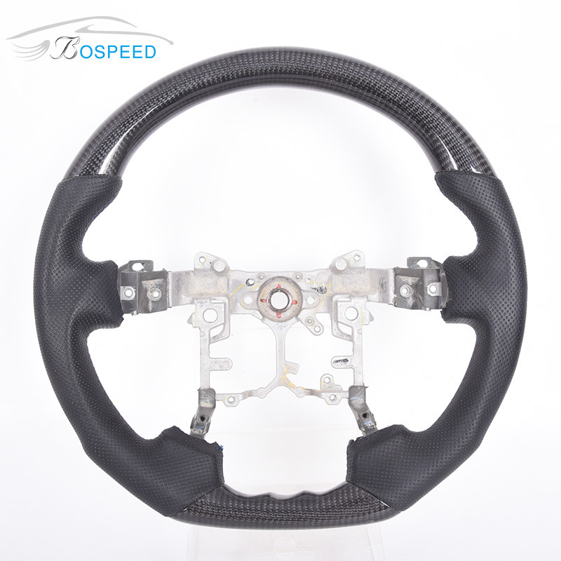 Alcantara Personalised Red Stripe Steering Wheel Toyota Hilux Matte Black