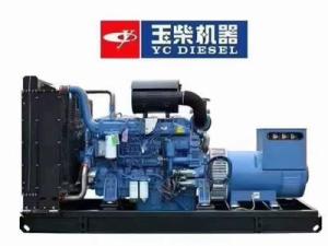 China Custom Color YUCHAI Diesel Generator Set Three Phase Witn AC Alternator factory