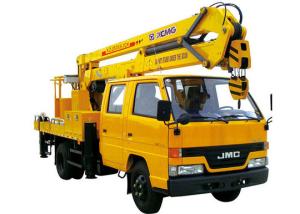 China 2t operating capacity truck mounted lift Durable Working Basket Boom Lift factory