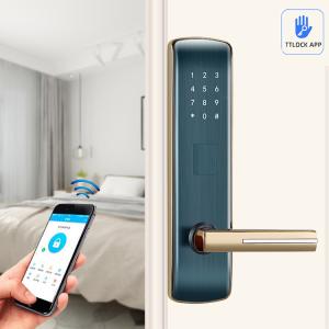 China FCC Apartment Smart Door Lock Zinc Alloy Smart Digital Door Locks factory