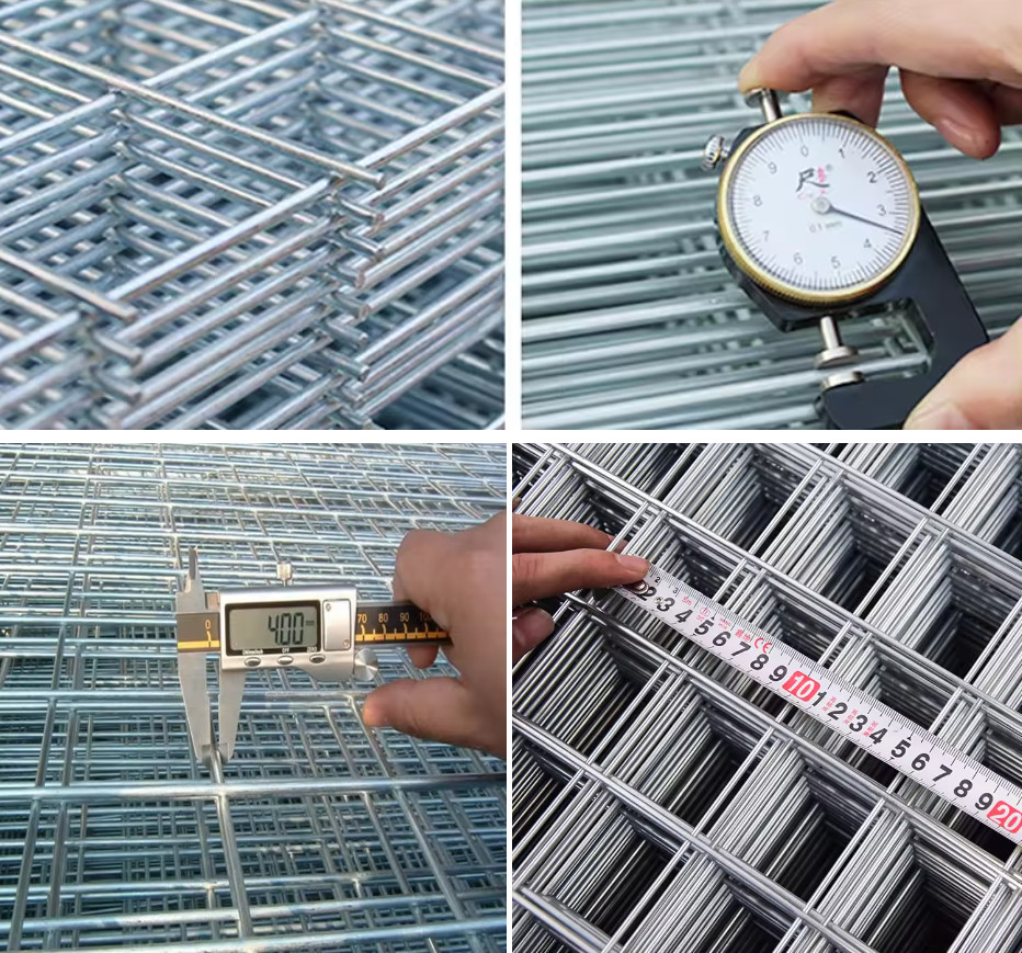 Multi Color Zinc Coated Welded Wire Mesh Panel Robust Protection With 5-10 Years Service Life