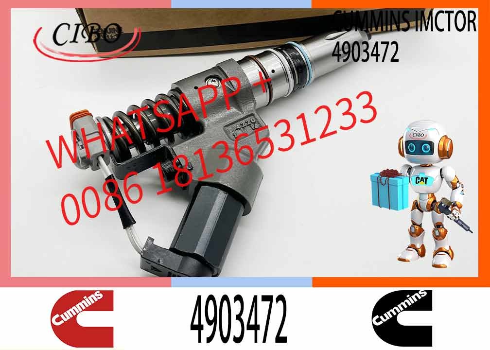 For QSM11 Engine 4903472 490 3472 Excavator Spare Parts Fuel Injector 4903472 3083849
