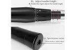 Professional digital powerful motor semi permanent makeup handpiece /tattoo