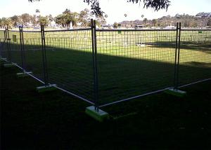 China Standard Temporary Fence Panels 2100mm*3300mm ,2100mm*3000mm round top design fence panels factory