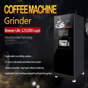 China OEM Commercial Coffee Machine Auto Coffee Vending Machine with Tea Brewer factory