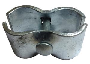 China 1-5/8&quot; /1.625inch /41.2mm outer diameter Chain Link Temporary Fence Clamp factory
