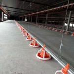 304 SS ABS Auger Feed System Nipple Drinkers For Poultry House
