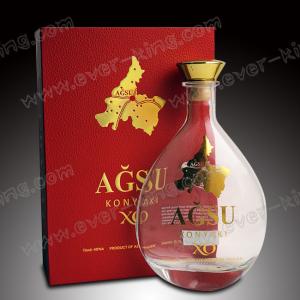 China Custom High End FDA 1500g Brandy Glass Bottle factory