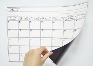 China Factory Directly Custom Kids First Daily Magnetic Fridge Calendar For Preschool Learning factory
