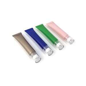 China Roll Ball Refillable Lotion Empty Cosmetic Tubes 20g 20ml 29mm Pink factory