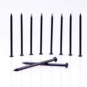 China OEM / ODM Black Concrete Nails Boiled Steel Nails For Masonry factory