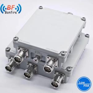 China Original Red 3 Way UHF Combiner 2500-2700MHz Quad-Band Combiner Triplexer RF Diplexer factory