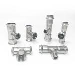 Equal Straight Coupling for Plumbing Systems Using Stainless Steel 301/304/316