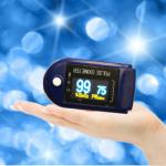 Portable Pocket Child Fingertip Pulse Oximeter LED Display AH - 50D