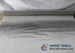 Twill Weave Wire Cloth, 250Mesh With 0.0015" & 0.0019" Stainless Steel Wire
