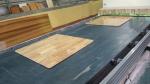 Solid Wood Desktop UV Oak Board Rubber Wood Finger Joint Board for Solid Wood