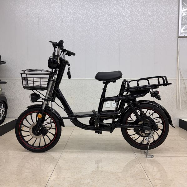China Practical electric 2 wheel bike Dual Storage Basket Design for Cargo & Commuting factory