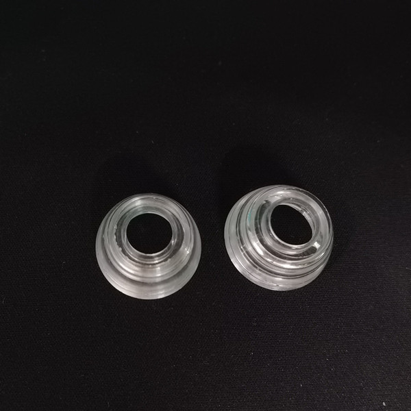 Customized Transparent Sapphire Parts In Pagoda Type With Hole