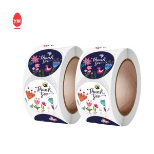 China Round Shape Waterproof Vinyl Sticker Paper factory