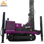 153KW Crawler Water Well Drilling Rig Lifting Force 50T Hydraulic Borehole