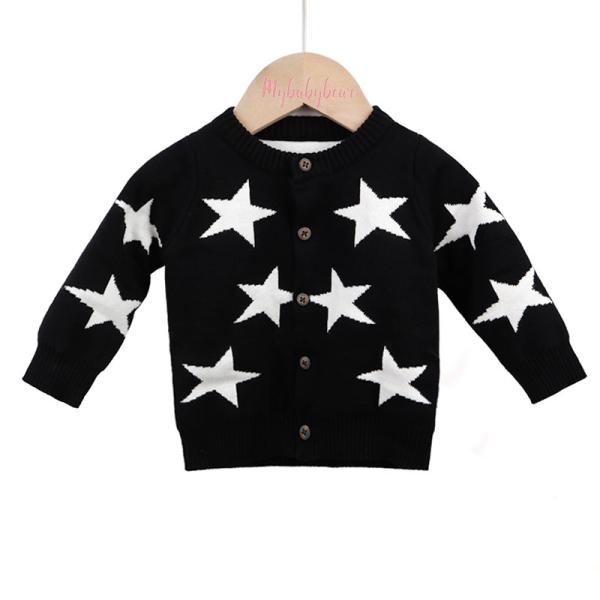 Jacquard Autumn Winter Wool Woolen Boy Girl Designer Knitted Winter Sweater Baby