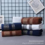 Square QUICK-DRY White 100% Cotton Luxury Hotel Towel for Quick Absorption