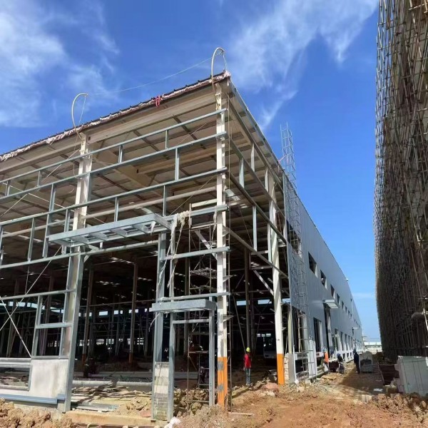 China Custom Multi-Storey Steel Structure Building H-Section Frame factory