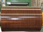 Wood Grain PPG Color Coated Aluminum Coil Stock 3004 3005 3105
