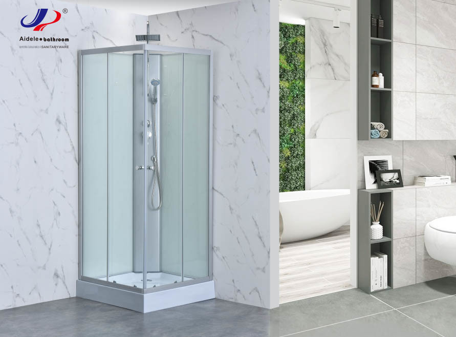 Stylish Alum Frame Shower Room With 4/5mm Tempered Glass For Modern And Durable