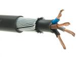 Copper XLPE PVC Armoured Cable 1000A Black Grey White 4 Core 400mm2