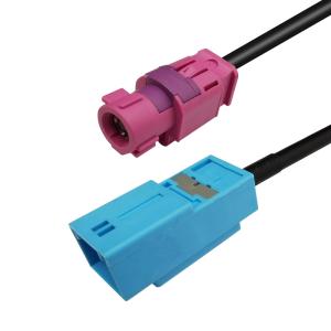 Portable Vehicle Audio Data HSD Cable H Code Connector To GVIF
