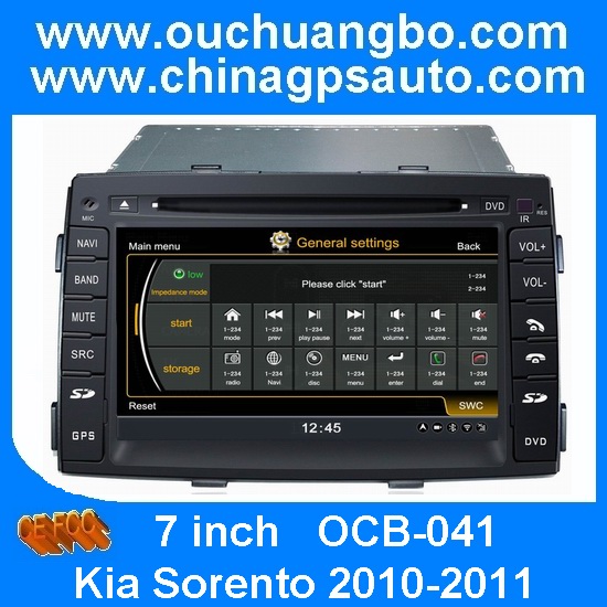 Ouchuangbo HD Screen S100 Platform for Kia Sorento 2010-2011 Stereo GPS Player Navigation System OCB-041