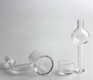 China Single Glass Banger High Temperature Glass 1732°C Melting Point 14mm Male Quartz Glass Nail factory