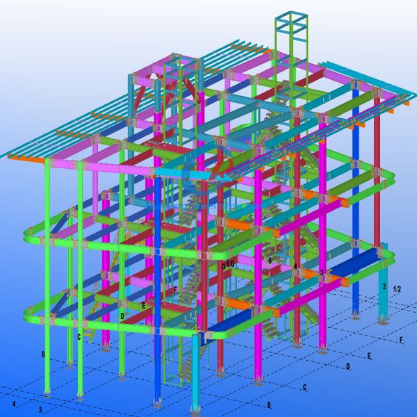China Customize Multi-Storey Steel Structure Building factory