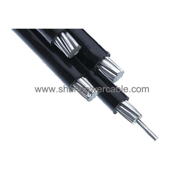 10KV Aerial ACSR Conductors Aerial Bundled Cable Steel Core Aluminium XLPE Insulated
