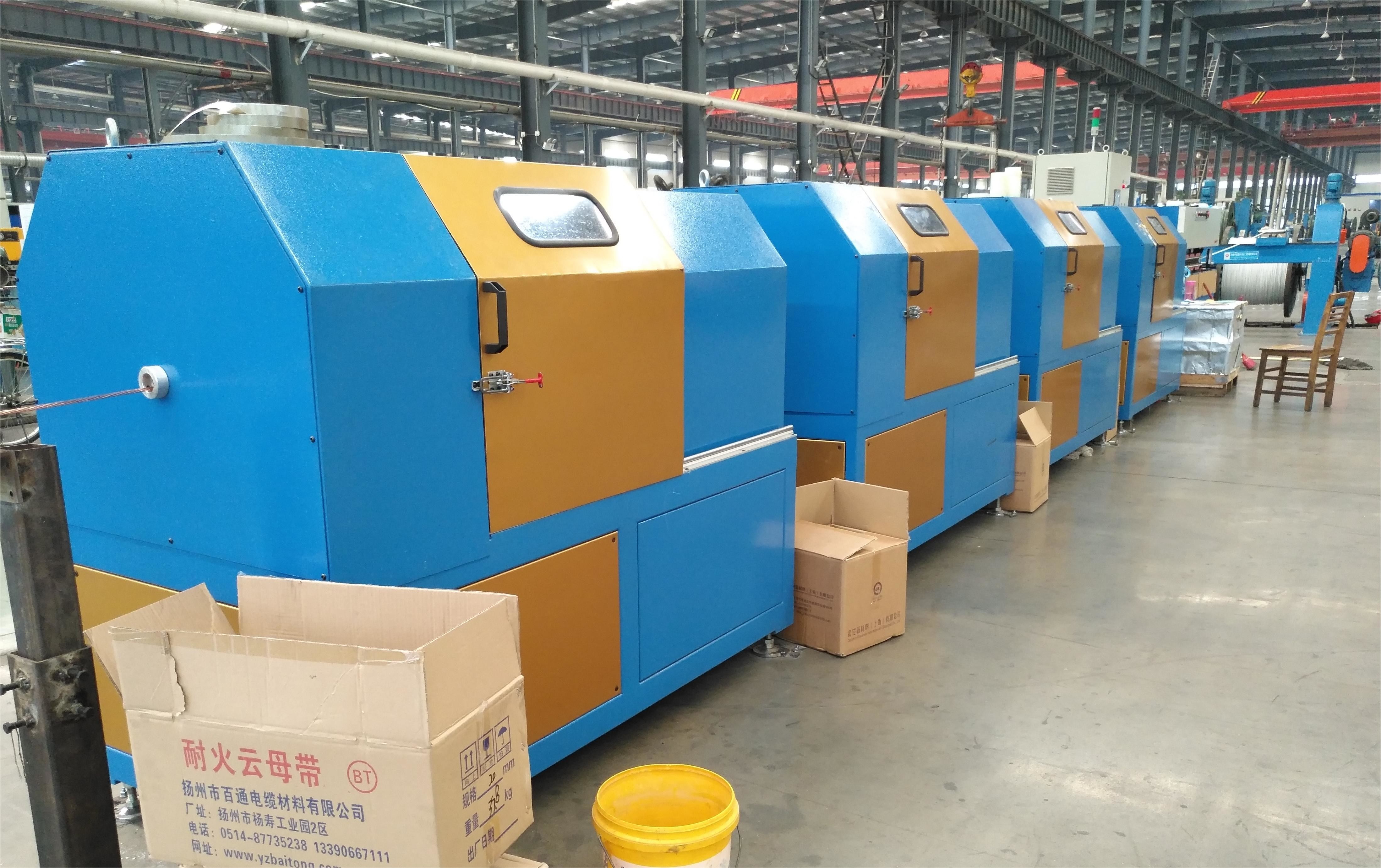 Concentric Type Armored Cable Armoring Machine Strip Armouring Equipment