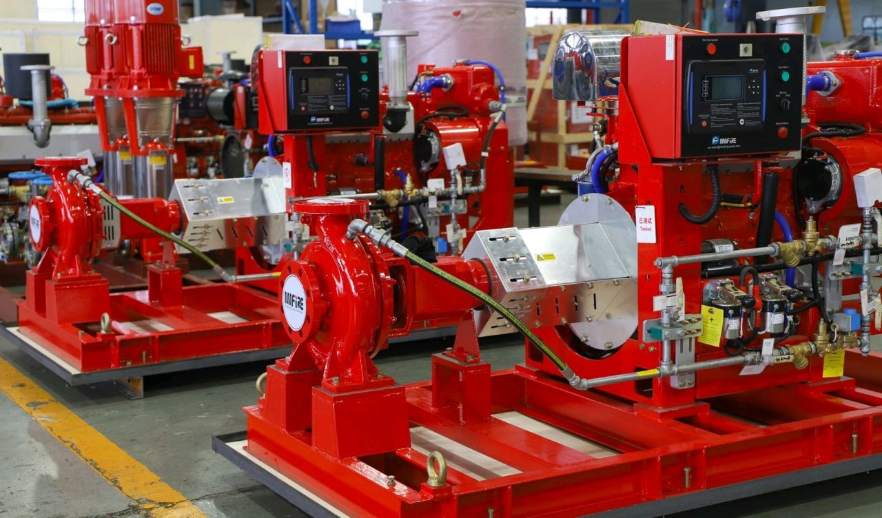 NFPA20 UL FM End Suction Fire Pump For Hospital