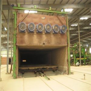 China Prefabricated Kiln 120m Brick Manufacturing Plant Automatic Hollow Brick Machine factory