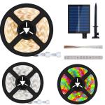 IP67 Waterproof Solar Strip Light Outdoor Heatproof Length 10M 2835 SMD