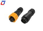 300V Rated M16 3 Pin Waterproof Power Connector Male To Female