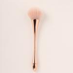 Rose Gold Beauty Care Face Makeup Brush Fluffy And Dense Head For Women