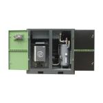 8bar 55KW Air Cooling Industrial Screw Air Compressor 1570*1150*1450